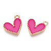 Alloy Enamel Charms ENAM-T011-204E-2