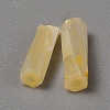 Opaque Colours Glass Twist Bugle Beads GLAA-WH0039-08G-2