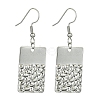 Non-Tarnish 304 Stainless Steel Geometry Dangle Earrings EJEW-JE05565-02-4