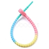 Heart Silicone Cable Ties SIL-T057-01I-3