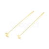 Brass Star Head Pins KK-I690-03G-2