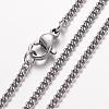 304 Stainless Steel Necklace MAK-K004-08P-2