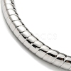 304 Stainless Steel Grooved Bangles BJEW-G686-04P-3