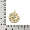 Brass Cubic Zirconia Pendents KK-M275-30G-3