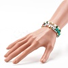 Handmade Polymer Clay Beads Stretch Bracelets Sets BJEW-JB06353-04-3