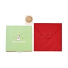 Square 3D Pop Up Paper Greeting Card AJEW-P123-A06-2