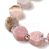 Natural Pink Opal Beads Strands G-P534-A10-01-4