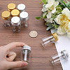 SUNNYCLUE 32Pcs 2 Colors Clear Glass Bottles Bead Containers CON-SC0001-07B-3