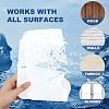 MAYJOYDIY US 1 Set PET Hollow Out Drawing Painting Stencils DIY-MA0004-41A-01-3