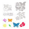 Flower & Leaf & Butterfly Frame Carbon Steel Cutting Dies Stencils DIY-TA0002-88-1