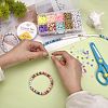 1633Pcs Disc/Flat Round & Flower Polymer Clay Beads CLAY-SZ0001-75-4