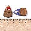 Resin & Wood Pendants WOOD-S061-02J-3