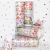 Floral Theme Pattern Paper Adhesive Tape TAPE-PW0004-005-3