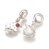 Alloy European Dangle Charms MPDL-S066-050-2