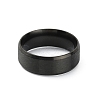 201 Stainless Steel Plain Band Ring for Men Women RJEW-WH0010-06F-MB-2