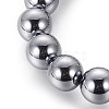 Terahertz Stone Beads Stretch Bracelets BJEW-L666-01A-2
