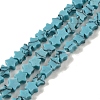 Dyed Synthetic Turquoise Beads Strands G-G085-B32-01-1