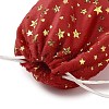 Gold Stamping Christmas Velvet Storage Bags ABAG-Q053-01A-03A-3