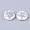 Eco-Friendly ABS Plastic Imitation Pearl Beads OACR-T012-14D-2