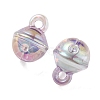 UV Plating Rainbow Iridescent Transparent Acrylic Pendant OACR-P010-06C-2