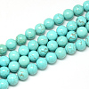 Synthetic Turquoise Beads Strands X-G-R003-04-1
