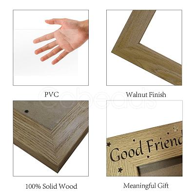 Natural Wood Photo Frames AJEW-WH0292-058-1