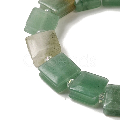 Natural Green Aventurine Beads Strands G-L596-A08-A01-1