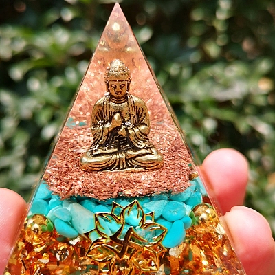 Orgonite Pyramid Resin Energy Generators PW-WG67649-01-1