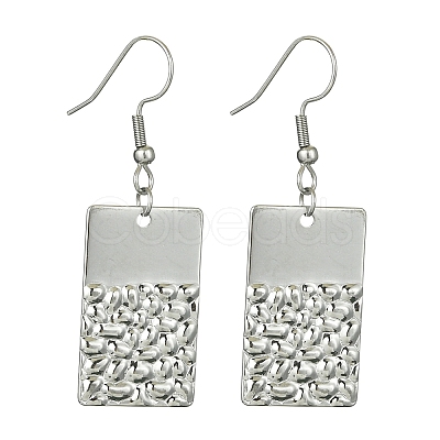 Non-Tarnish 304 Stainless Steel Geometry Dangle Earrings EJEW-JE05565-02-1