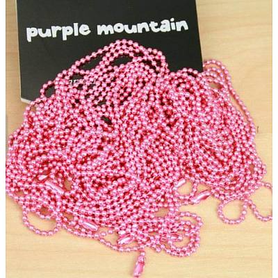 Iron Ball Bead Chains CH-E002-2.4mm-Y04A-1