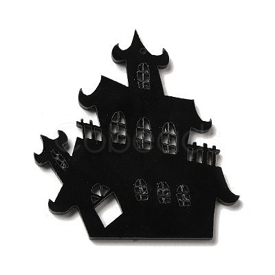 Halloween Opaque Acrylic Pendants SACR-P020-C01-1