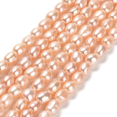 Natural Cultured Freshwater Pearl Beads Strands PEAR-E016-071-1