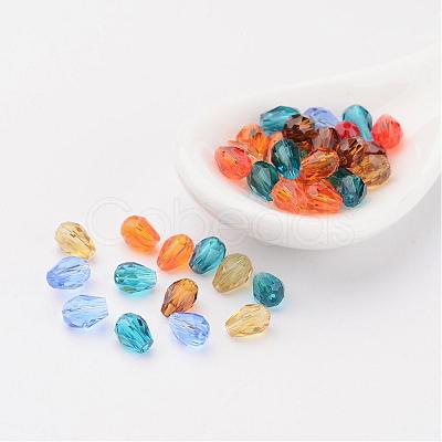 Transparent Glass Beads X-GLAA-Q042-M01-1