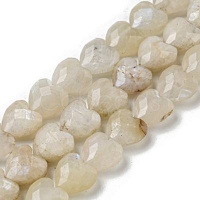 Natural Rainbow Moonstone Beads Strands G-P544-E06-01-1