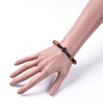 Stretch Bracelets BJEW-JB04620-1