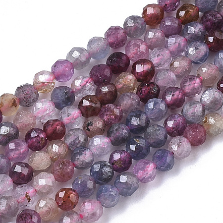 Natural Ruby & Sapphire Beads Strands G-R460-024-1