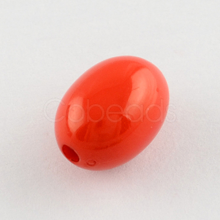Opaque Acrylic Beads SACR-R828-03-1