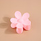 Fashionable Shark Claw Hair Clips with ABS Material and Flower Design Set