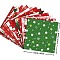 Christmas Pattern Scrapbooking Paper Pads Set, for Card Making Craft Scrapbook Decoration, Mixed Color, 152x152x0.1mm, 12pcs/set