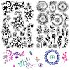 Custom Wall Theme PVC Plastic Clear Stamps DIY-WH0619-0026-1