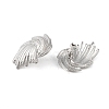 304 Stainless Steel Earrings EJEW-O004-06P-1