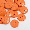 Acrylic Sewing Buttons BUTT-E084-B-05-1