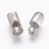 304 Stainless Steel Magnetic Clasps with Glue-in Ends STAS-K145-36P-3
