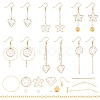 SUNNYCLUE DIY Imitation Pearl Dangle Earring Making Kits DIY-SC0016-54-1