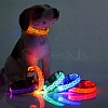 Adjustable Polyester LED Dog Collar MP-H001-A17-6