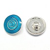 Alloy Enamel Jewelry Snap Buttonss SNAP-A040-01P-NR-1