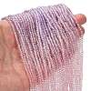 Transparent Painted Glass Beads Strands DGLA-A034-T2mm-A05-2