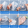 Globleland DIY Transparent Blank Bookmark Making Kit DIY-GL0004-21-3