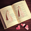 GOMAKERER 8Pcs 8 Style Ancient Musical Instrument Pipa Chinese Style Bookmark with Tassels for Book Lover AJEW-GO0001-13-6