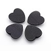 Synthetic Blue Goldstone Cabochons G-P021-06-2